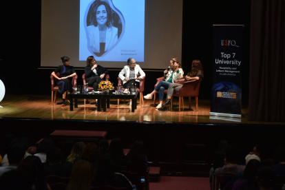 Charla. Las cocineras hablaron sobre sostenibilidad, historia y género.