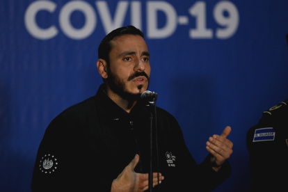 El ministro de Salud de El Salvador, Francisco Alabí, en una fotografía de archivo. EFE/Rodrigo Sura