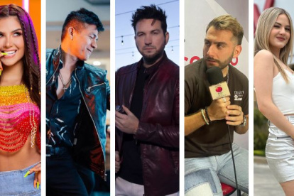 Artistas invitados a Disco Rojo.