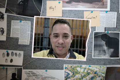 Los tatuajes en el cuerpo de Junior Alexander Roldán Paredes, alias JR, permitieron hacer una confirmación preliminar de su identidad.