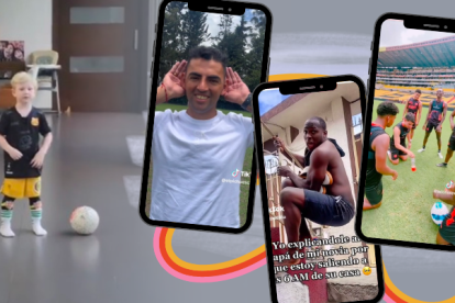 Entre familia o amigos, en sus redes sociales, los deportistas muestran lo que hacen en sus ratos libres.