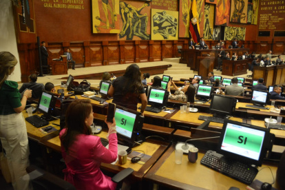 88 votos del Pleno de la Asamblea llamaron a juicio político al presidente Lasso.