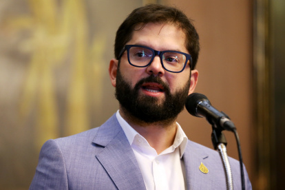 El presidente de Chile, Gabriel Boric, en una imagen de archivo.