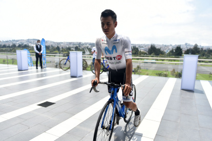 Santiago Montenegro se puso como meta sumar podios a nivel internacional y ganar la Vuelta al Ecuador.