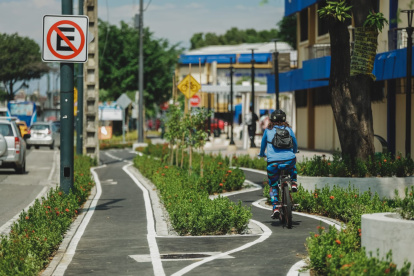 La II fase del Proyecto Delta cuenta con un nuevo tramo de ciclovía de 800 metros de largo..