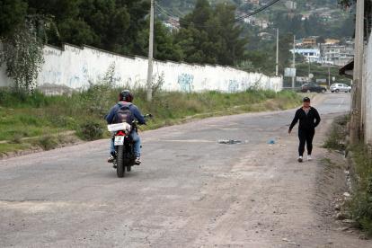 Gaspar de Carvajal. Esta es la avenida que no tiene veredas ni bordillos y está en pésimo estado