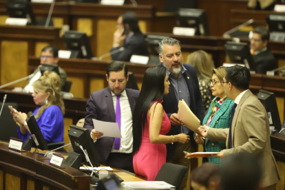 Una de las facciones de Izquierda Democrática votó por seguir con el juicio, la otra se abstuvo.