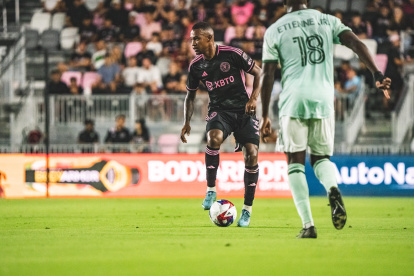 Dixon entró al cambio al minuto 70 en la victoria del Inter de Miami por 1-0.