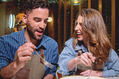 Santiago Barzallo y Victoria Patiño