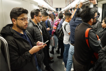 Imagen del Metro de Quito la mañana de este 11 de mayo.