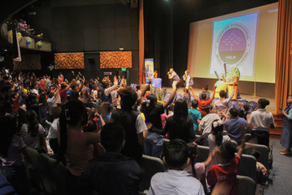 Evento. Más de 300 niños en edad escolar respondieron a la convocatoria hecha por la Fundación María Luisa Moreno en el MAAC.