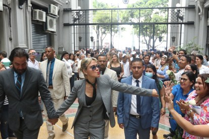 RENDICIÓN DE CUENTAS DE CYNTHIA VITERI, EN EL MUNICIPIO........ FD: MIGUEL CANALES.... 12-05-2023 ag-periodistas