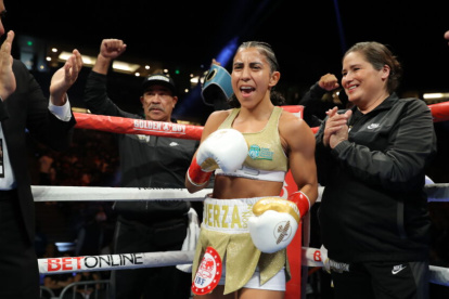 La boxeadora costarricense, a sus 30 años, es dueña de los cinturones de la FIB y de la OMB en las 105 libras.