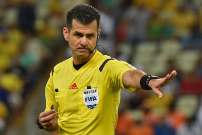 Vera pitó en el Mundial de 2014 que se disputó en Brasil y estuvo además en la final.