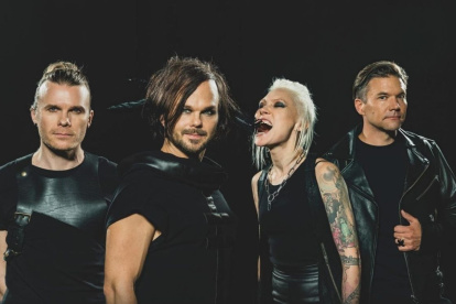 The Rasmus en la promoción de "Rise".