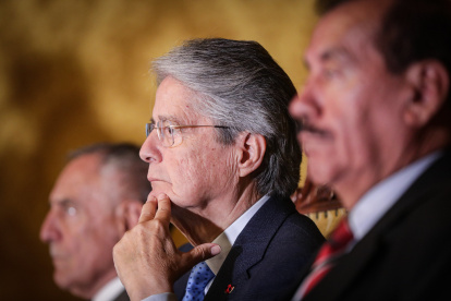 El presidente de la República, Guillermo Lasso, en una foto dearchivo.