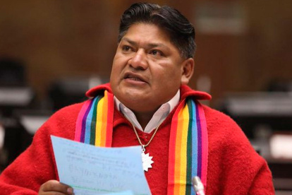 Peter Calo asumió su curul al inicio de la legislatura, en 2021.