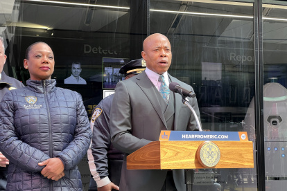 El alcalde de Nueva York, Eric Adams, en una fotografía de archivo.