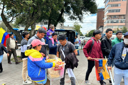 Los vendedores informales no desaprovecharon la oportunidad.