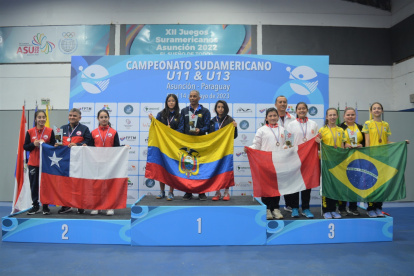 El team Ecuador logró una destacada participación en el torneo.