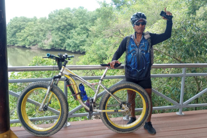 Pedro Quevedo se alista para la travesía a Baba.