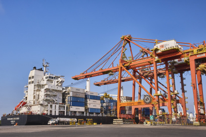 Envíos. A través de esta terminal sale el 57 % de fruta exportable.