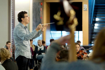 José Maria Alvarez Muñoz, en uno de sus ensayos.