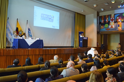 Guayaquil.- Las autoridades de CFN presentaron la Redición de Cuentas de 2022.