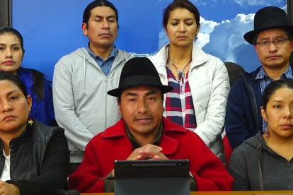 El movimiento indígena ha establecido varias acciones para hacer frente a esta medida