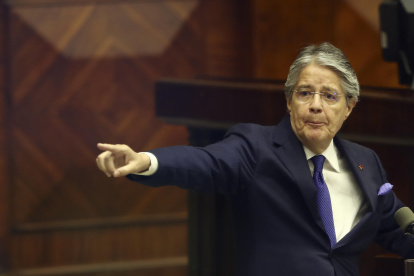 Foto de archivo del presidente de Ecuador, Guillermo Lasso.