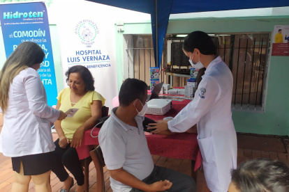 Salud. En el hospital Luis Vernaza se realizaron pruebas gratuitas