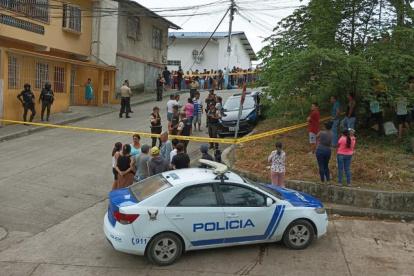 La Policía llegó hasta el lugar para iniciar las investigaciones pertinentes