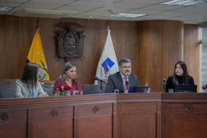 Varios de los jueces de la Corte Constitucional en una actividad de hace unos días.