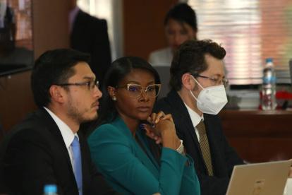 La fiscal dijo estar concentrada en cumplir con su periodo en la Fiscalía.