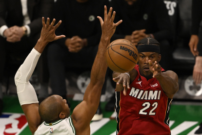 Jimmy Butler resaltó que su buen nivel se da porque los Heat no ponen límites a su juego.