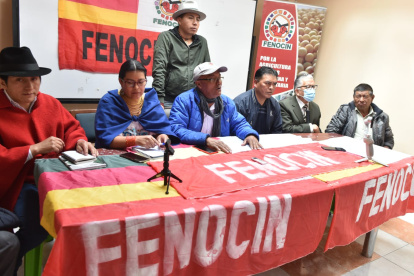 La Fenocin brindó una rueda de prensa para expresar su postura sobre la muerte cruzada.