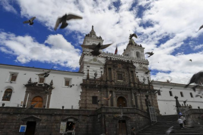 Iglesia de San Francisco, ubicada en Quito.