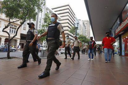 Guayaquil. Los uniformados resguardarán las calles de la urbe.