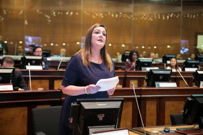 Cargo. Lourdes Cuesta, exasambleísta del movimiento CREO.