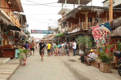 Balneario de Montañita.
