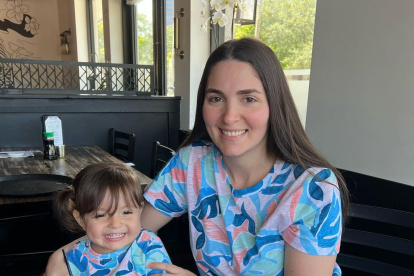 Romina Calderón y María Romina.