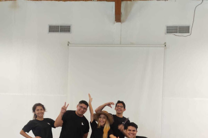 Aquí los chicos miembros de esta inventiva iniciativa