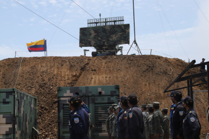 Funcionamiento. El radar para controlar las actividades de narcotráfico en Montecristi funcionó solo 11 días.