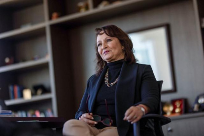 Marcela Hernando, ministra de Minería de Chile.