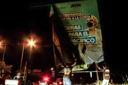 Hecho. El retiro de estos elementos se dio la noche del 22 de mayo de 2023.