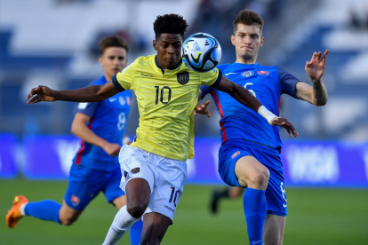 Encuentro Ecuador vs. Eslovaquia.