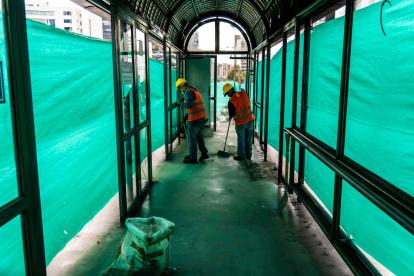 Estos trabajos son parte de una segunda fase de mantenimiento