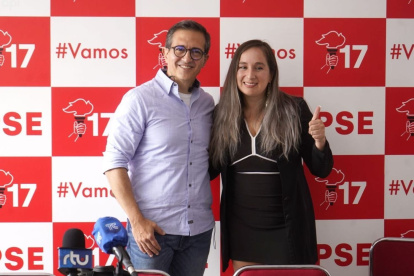 Elsa Guerra se postula como precandidata a la  la Presidencia de la República por el Partido Socialista Ecuatoriano