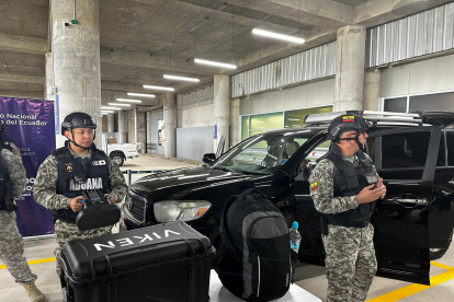 En abril, Senae recibió escáneres portátiles donados por Estados Unidos.