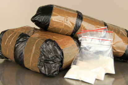 Referencial. Paquetes cocaína.